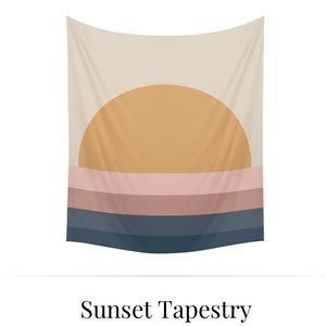 SOCIETY6 Sunset Tapestry
